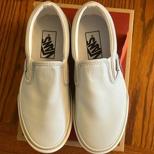 Limited Edition Vans Slip On Stacked Shoes Brand New With Tags and Box!